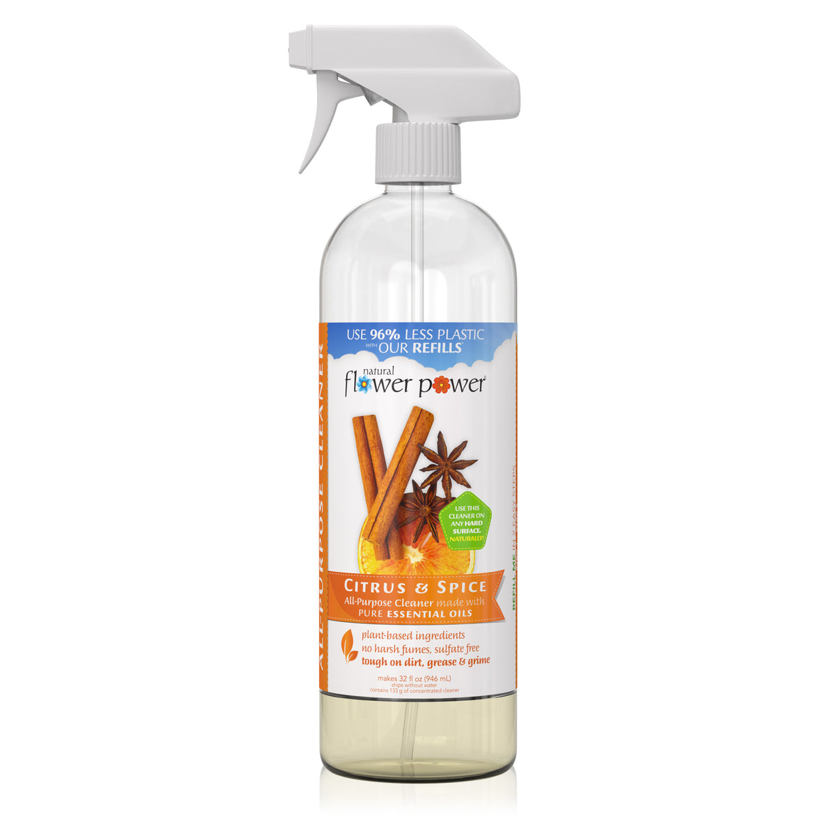 hotaru SYNERGY ALLPURPOSECLEANER1000g×4 SunBright® SuperClean™ Laundry | 74oz/2.2L | Sunrider