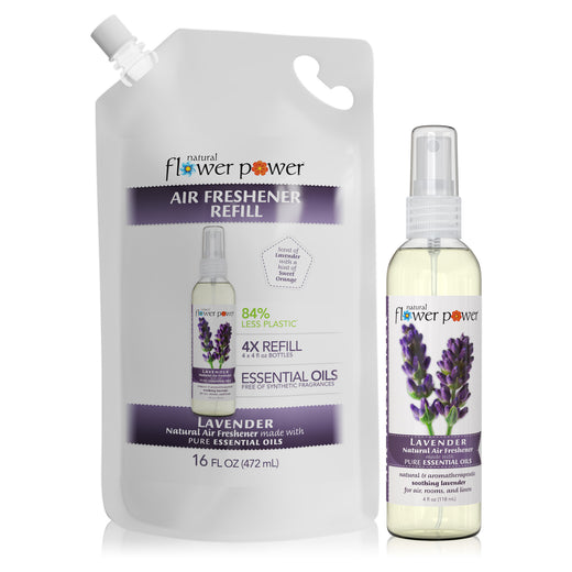 Lavender Air Freshener + 4X Refill Bundle