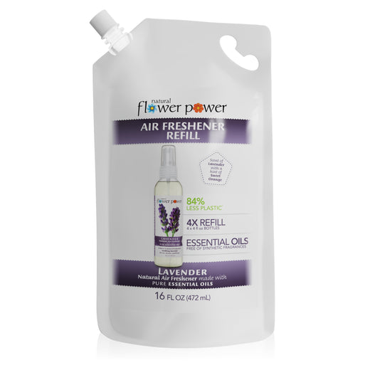Lavender Air Freshener refill pouch — 16 fl oz front view showing label.