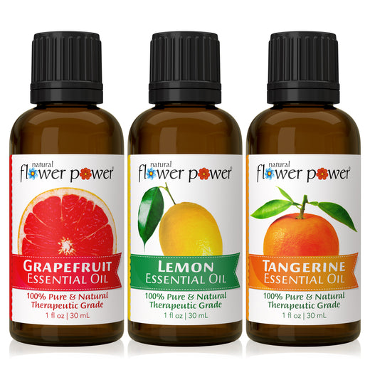 Variety Pack Essential Oils (Grapefruit, Lemon, Tangerine)